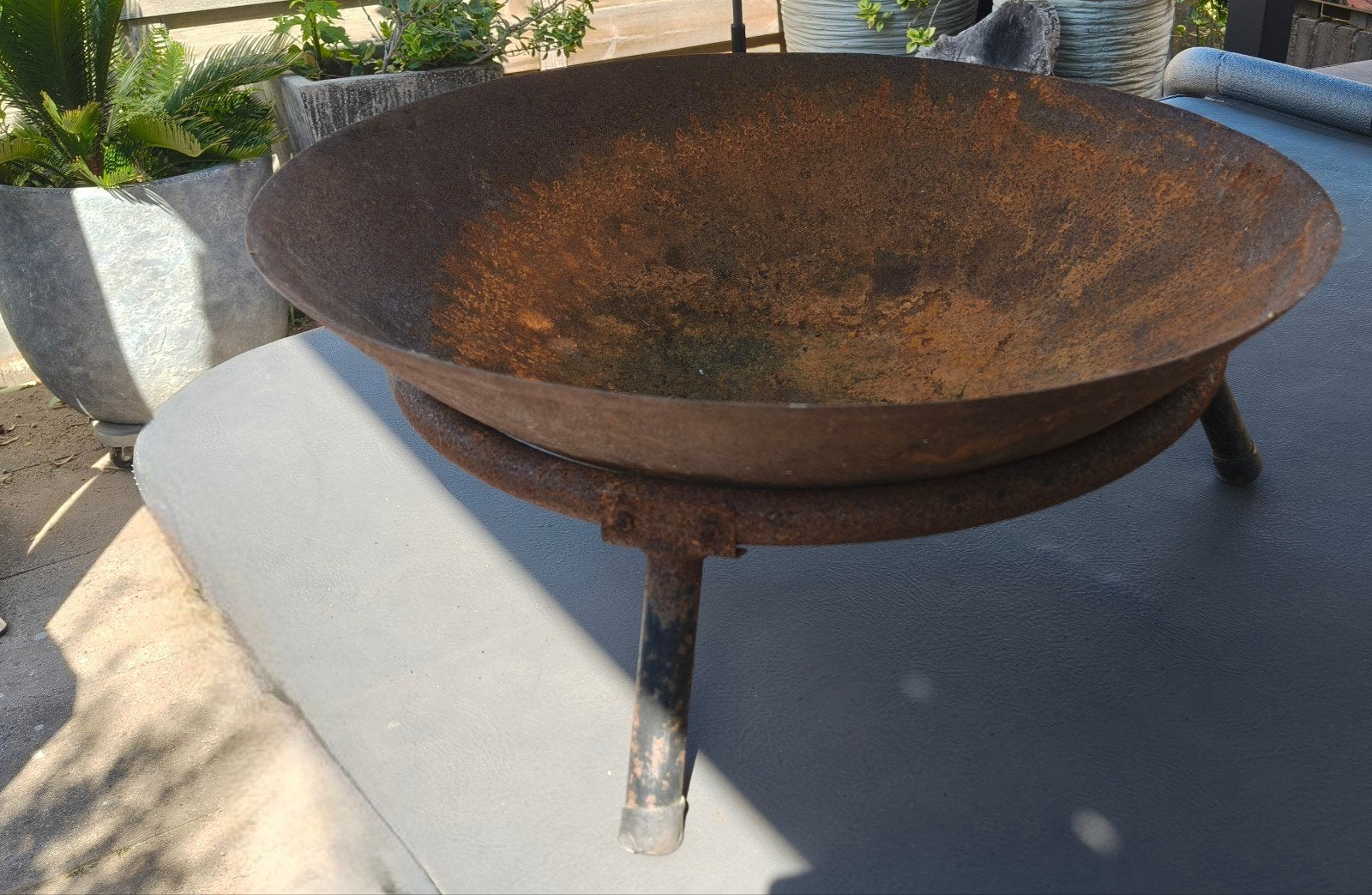Vuurkorf, Tuin en Terras, Ophalen, Gebruikt
