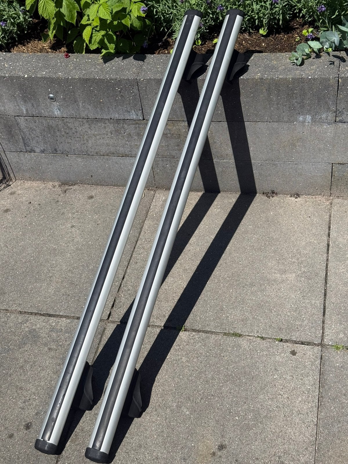 Thule Universele Dakdragers Open Dakrails 130 cm, Auto diversen, Dakdragers, Zo goed als nieuw, Ophalen