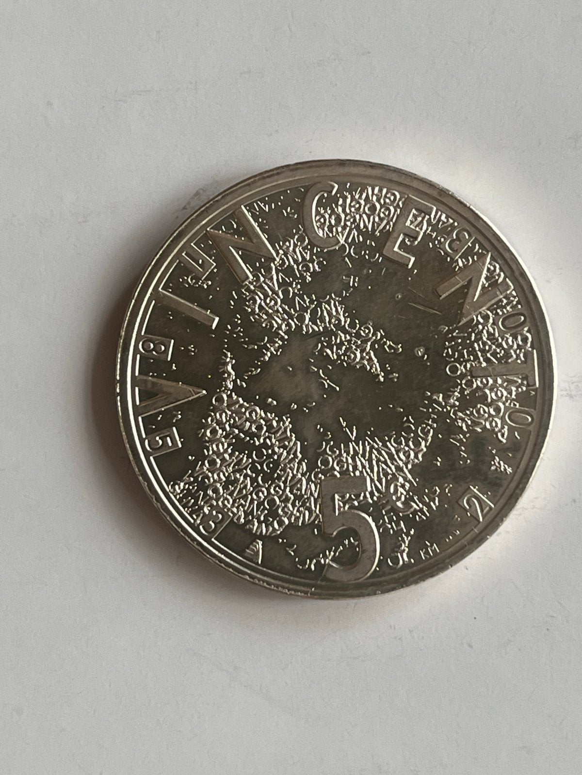 Zilveren herdenkings 5 Euromunt Van Gogh (2003), Postzegels en Munten, Koningin Beatrix, Zilver, Euro's, Ophalen of Verzenden