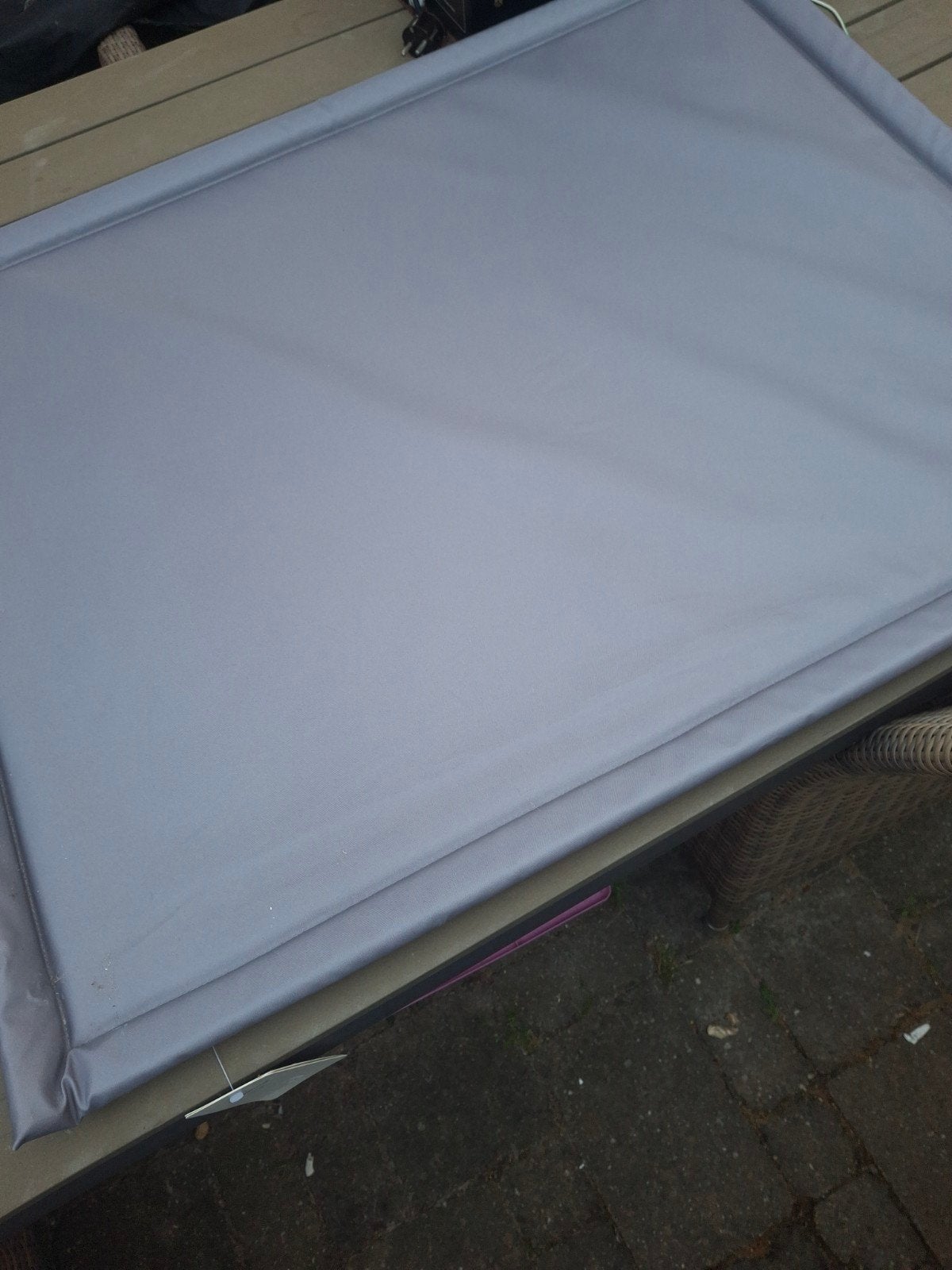 Jollein Boxdek 75x95 cm Storm Grey, Ophalen, Zo goed als nieuw