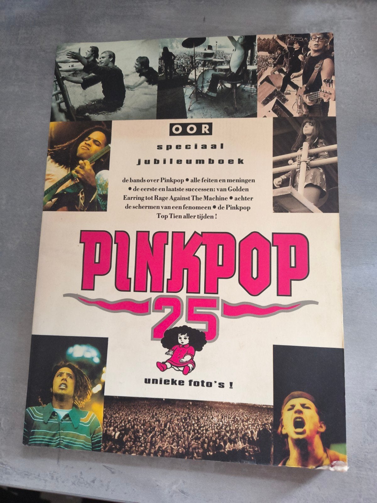 OOR Speciaal Jubileumboek Pinkpop 25 Jaar, Boeken, Ophalen of Verzenden, Gelezen, Genre of Stijl, OOR Redactie