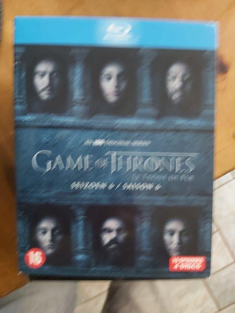 game of thrones blu ray  1 t/m.  6, Vanaf 16 jaar, Ophalen of Verzenden, Zo goed als nieuw, Science Fiction en Fantasy