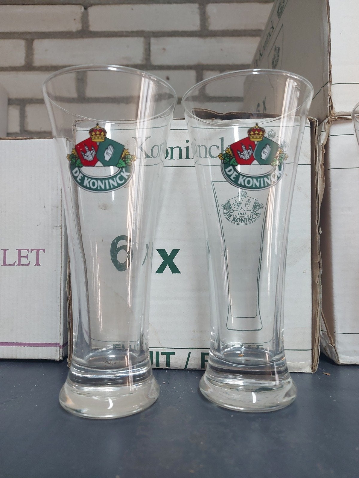 Heel veel bierglazen Palm, Heineken, De Koninck, Amstel...., Ophalen, Glas, Overige stijlen, Glas of Glazen