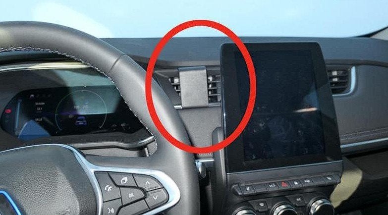 Brodit/ Proclip Telefoonhouder voor Renault Zoe, Ophalen of Verzenden, Zo goed als nieuw, Auto
