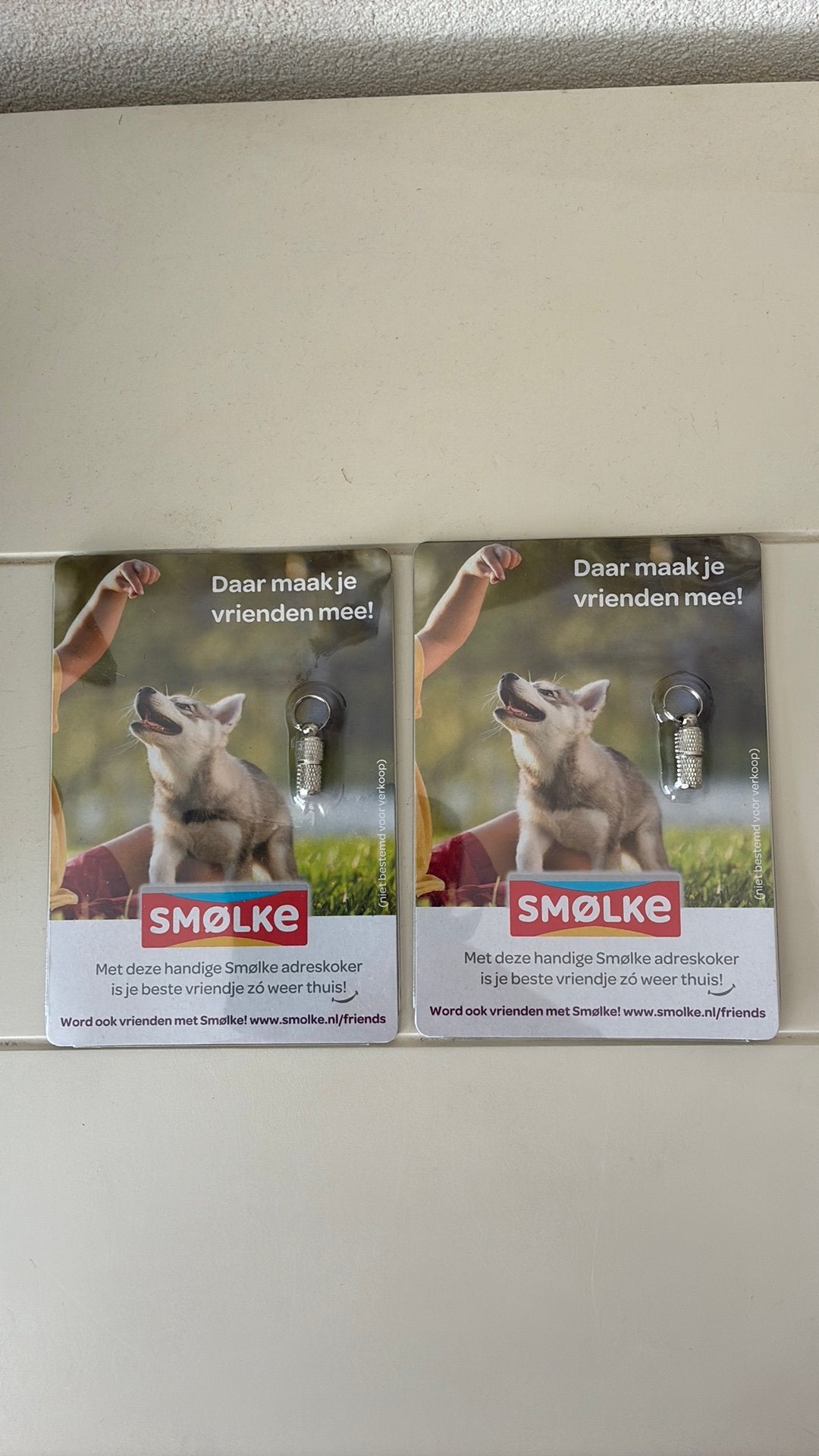 Adreskoker voor aan halsband hond of kat, Dieren en Toebehoren, Ophalen of Verzenden, Nieuw