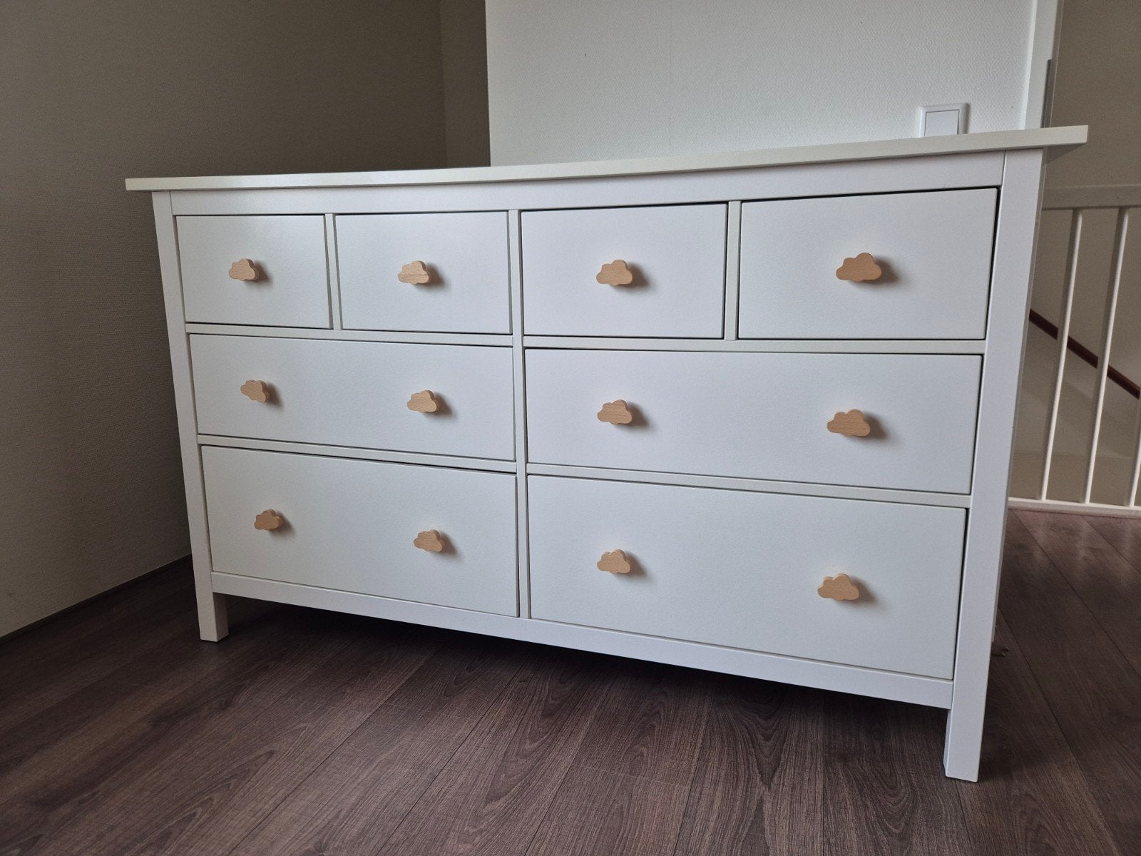 IKEA Hemnes ladekast, Ophalen, 5 laden of meer, Zo goed als nieuw, Minder dan 100 cm