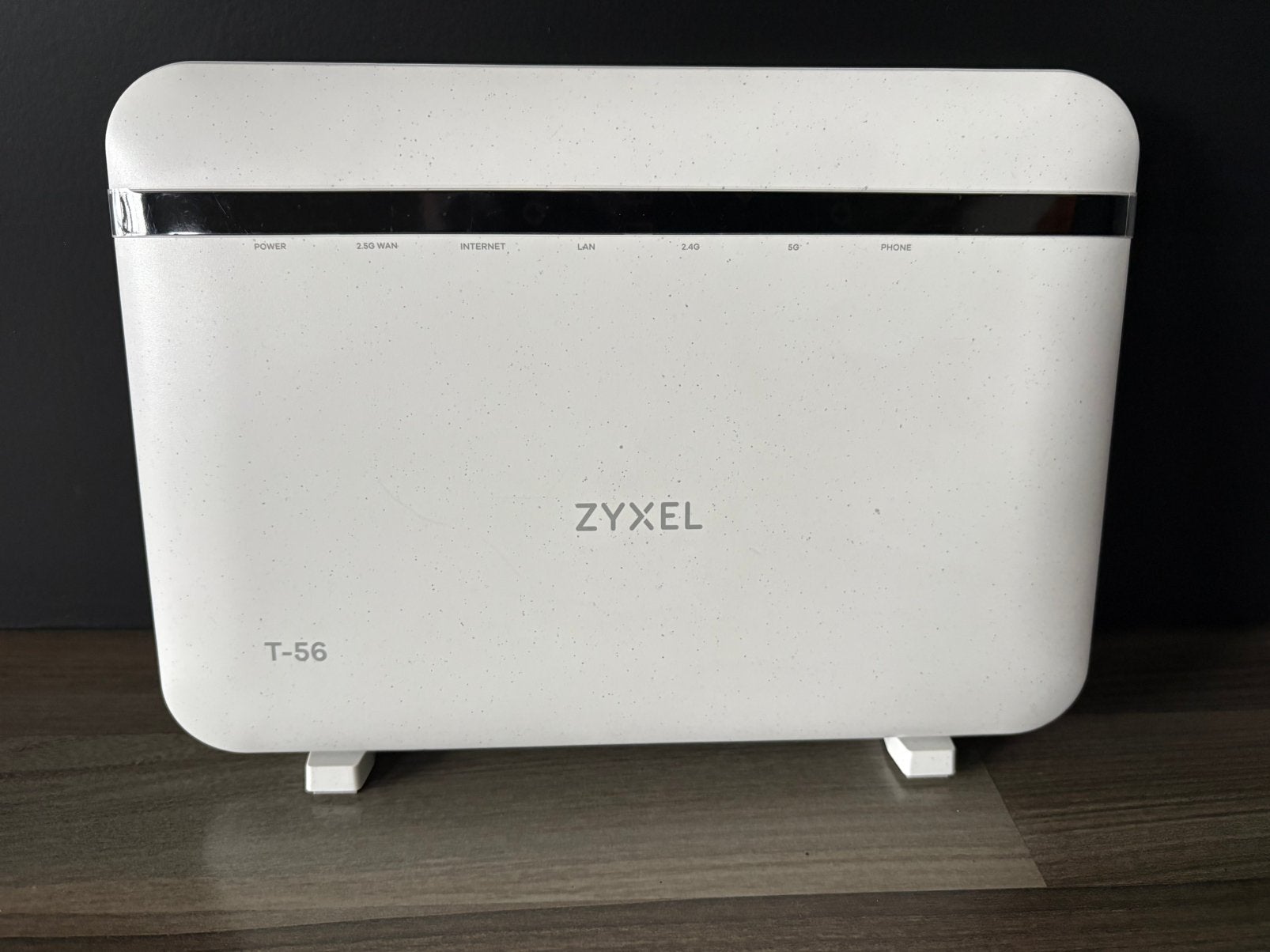 Zyxel T-56 Router met modem, Computers en Software, Ophalen of Verzenden, Zo goed als nieuw, Router met modem