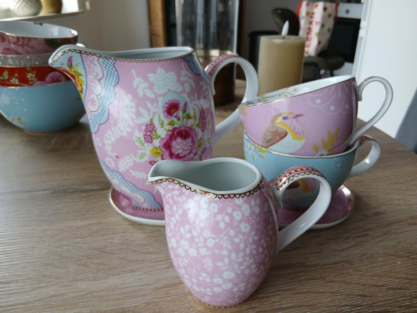 Te koop servies van Pip, Ophalen, Porselein, Overige stijlen