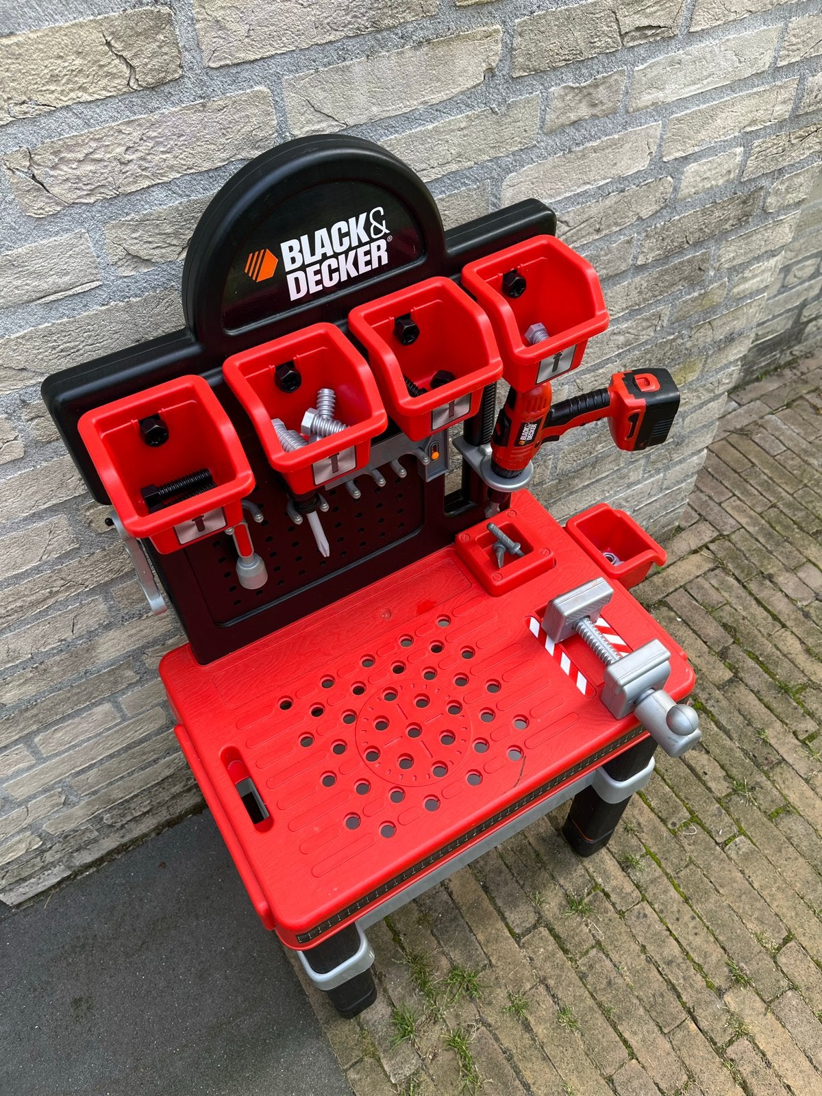 Black & Decker speelgoed werkbank voor kinderen, Ophalen, Gebruikt, Jongen of Meisje