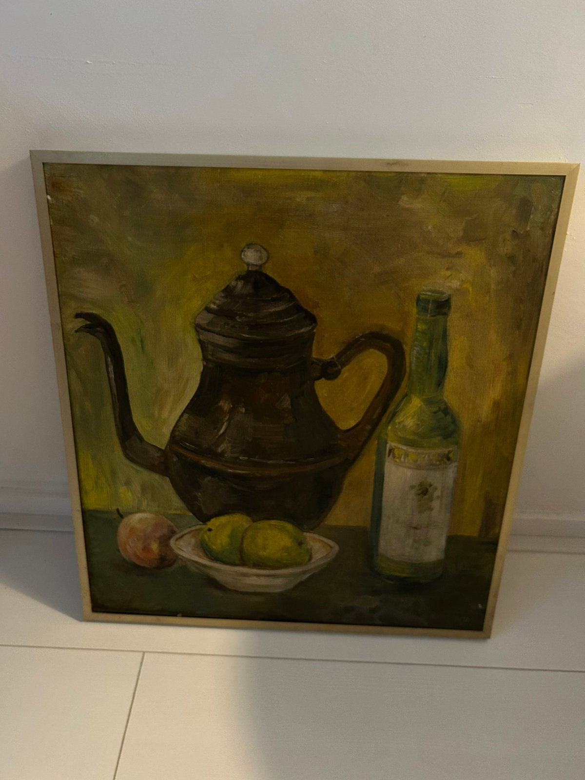 Olieverf schilderij vintage, Ophalen