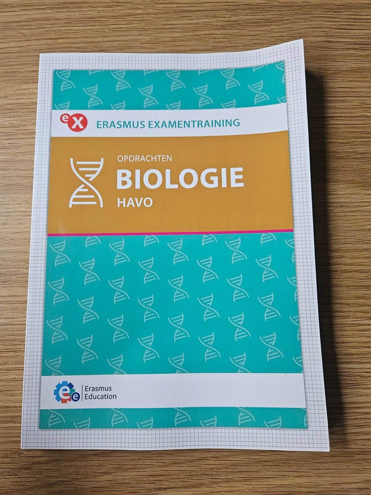Erasmus Examentraining Biologie HAVO, Biologie, HAVO, Ophalen of Verzenden, Zo goed als nieuw