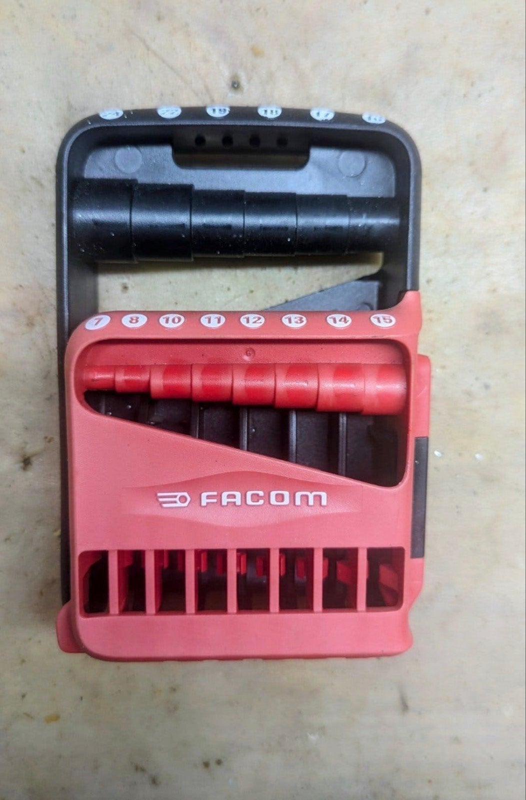 Facom Ring steek sleutel houder CK.440J3A, Ophalen of Verzenden, Gebruikt, Gereedschapsopslag, Facom
