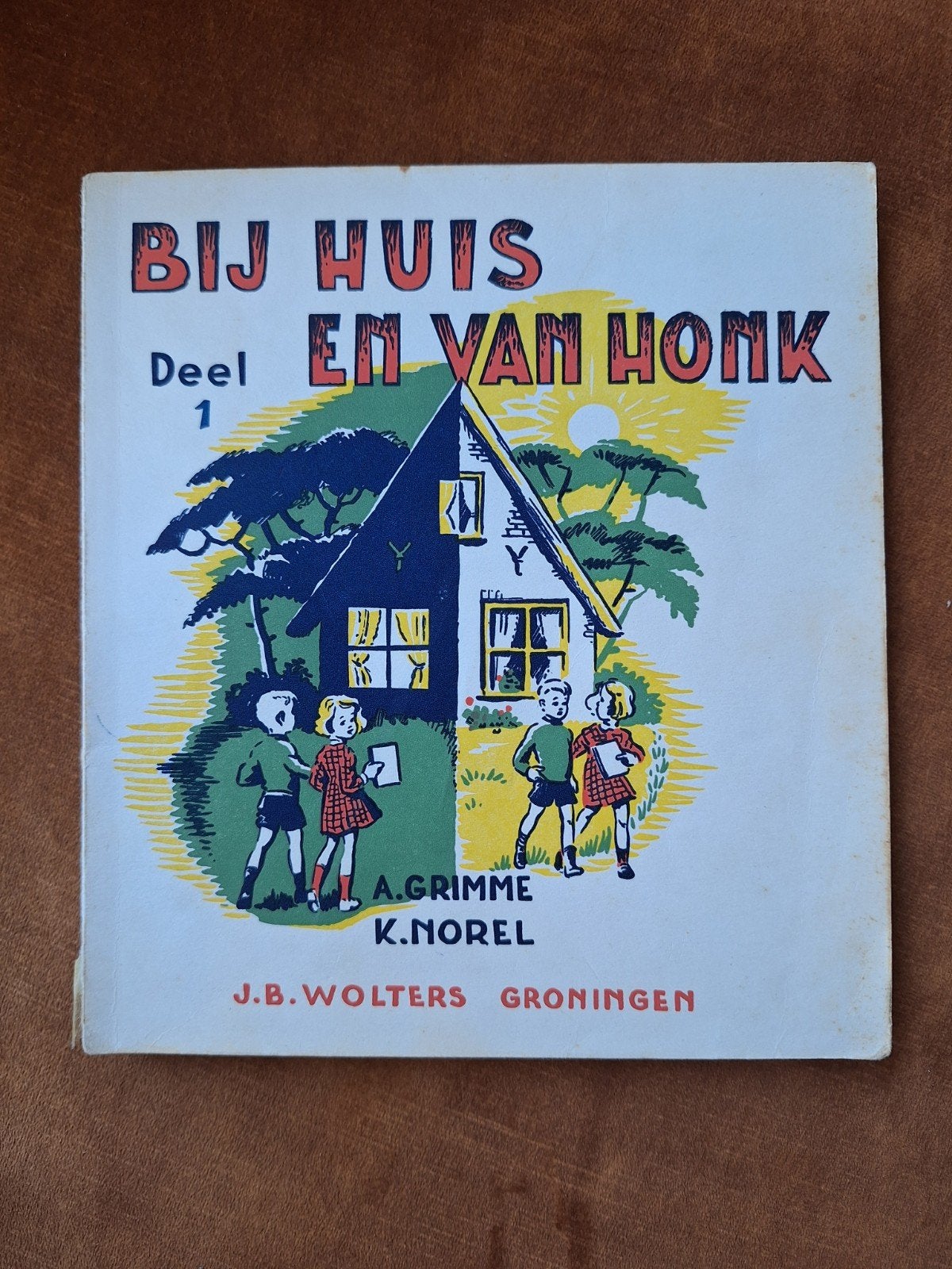 Bij Huis en Van Honk - Deel 1 (1964), Gelezen, Ophalen of Verzenden, A. Grimme, K. Norel, Nederlands