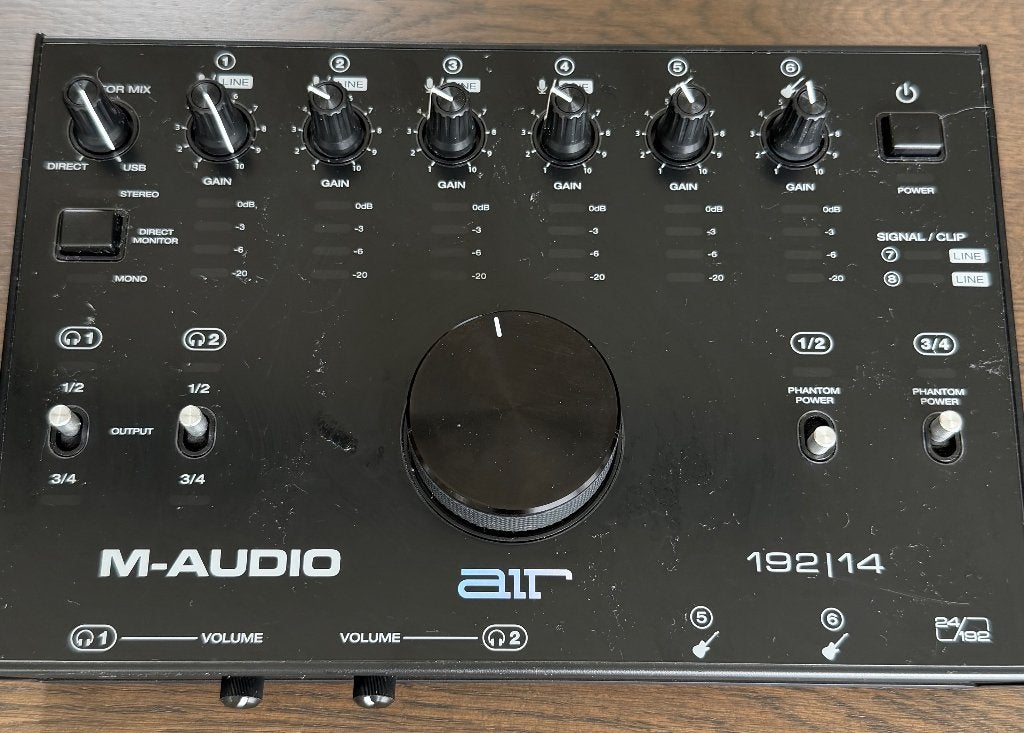 MAudio Air 192/14 audio interface, Ophalen of Verzenden, Gebruikt