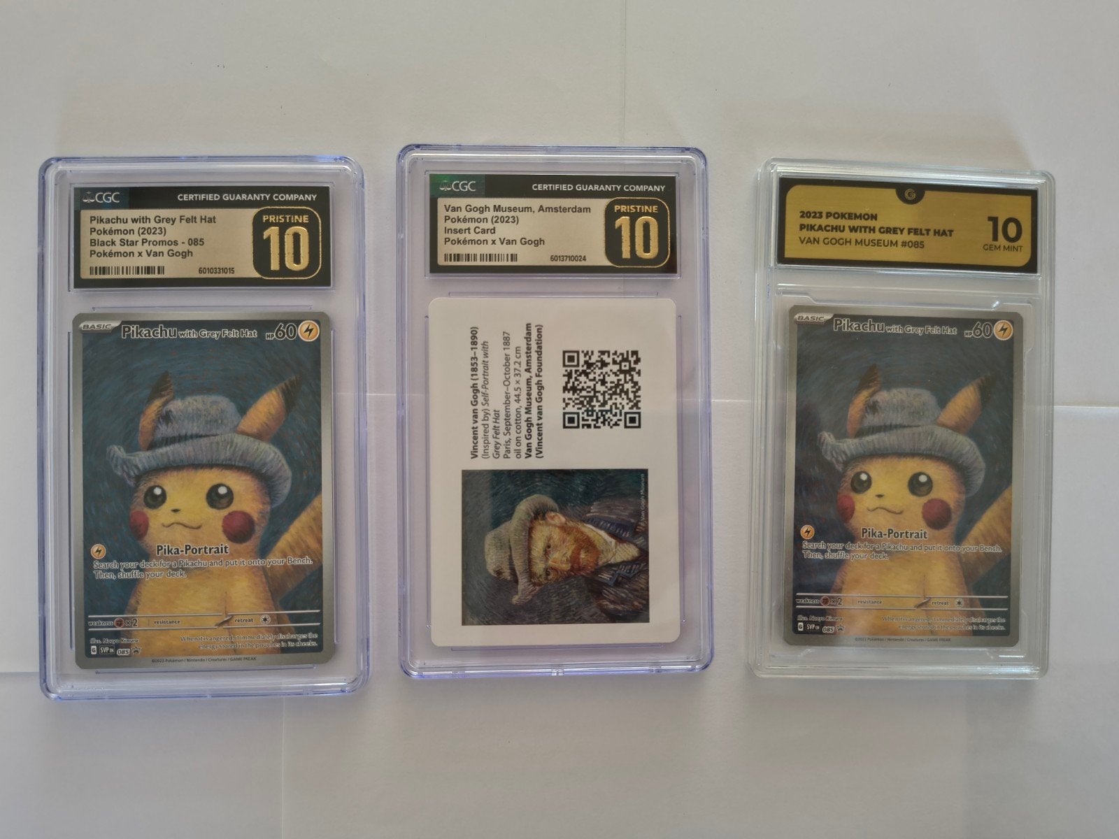 Verschillende Pokemon Slabs Oa deze Pikachu s van Gogh, Ophalen, Nieuw