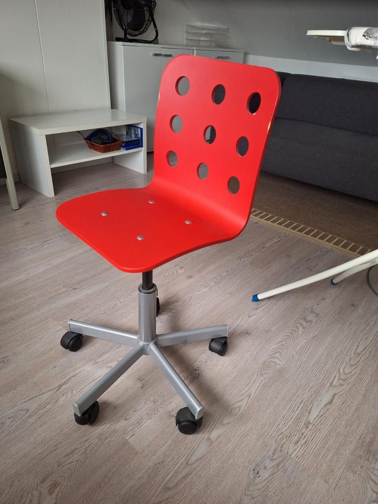 Kinder bureaustoel, Ophalen, Gebruikt, Rood