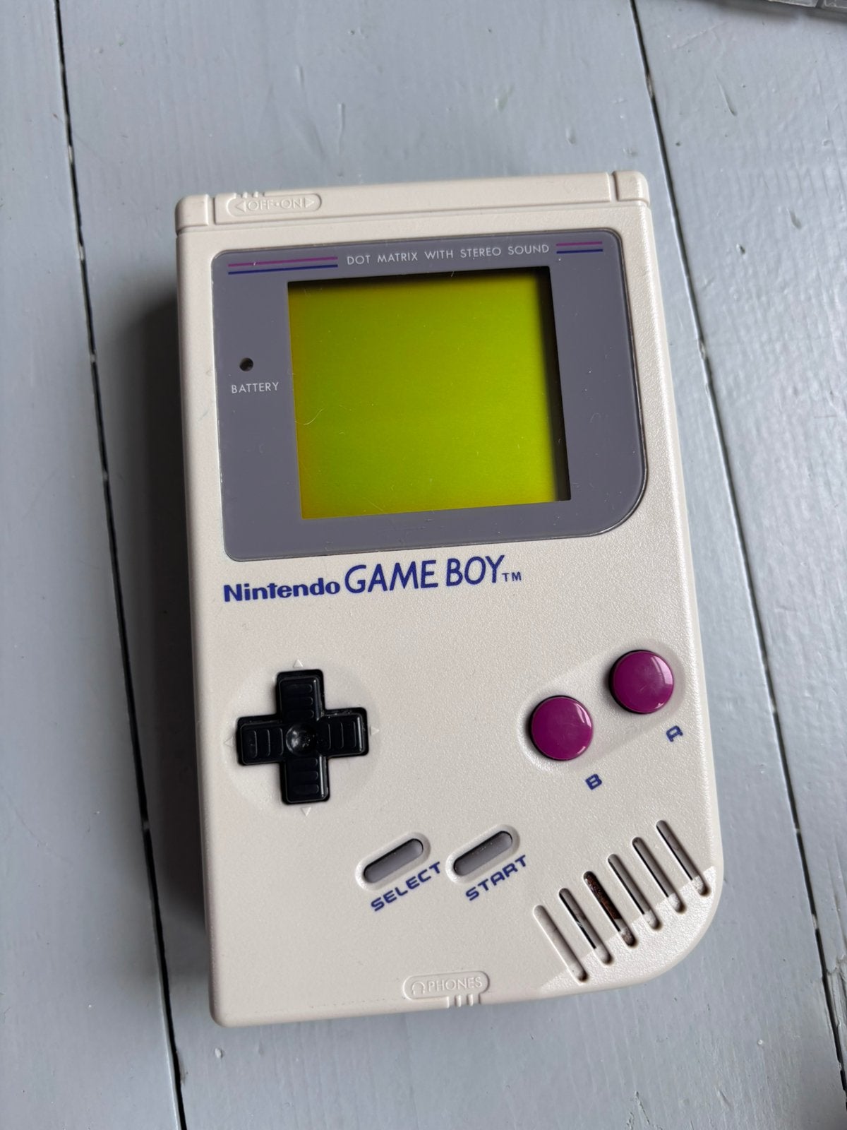 Gameboy classic, Spelcomputers en Games, Spelcomputers | Nintendo Game Boy, Ophalen, Gebruikt, Game Boy Classic, Met beschermhoes of tas