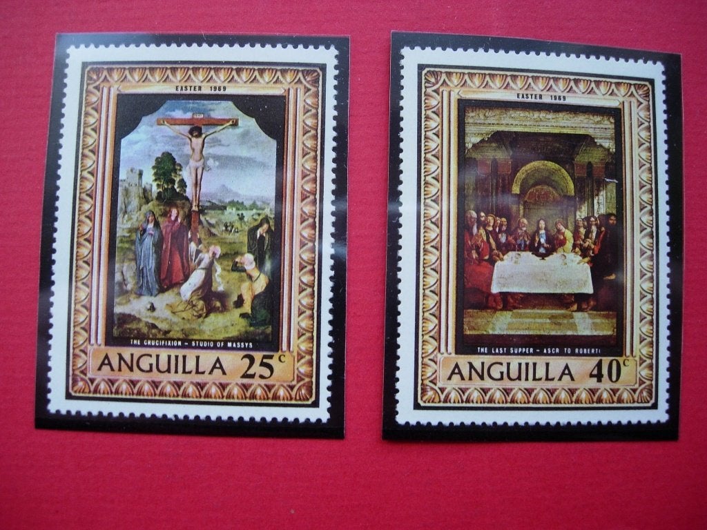 Anguilla 2 paaszegels 1969, Verzenden, Postfris, Noord-Amerika