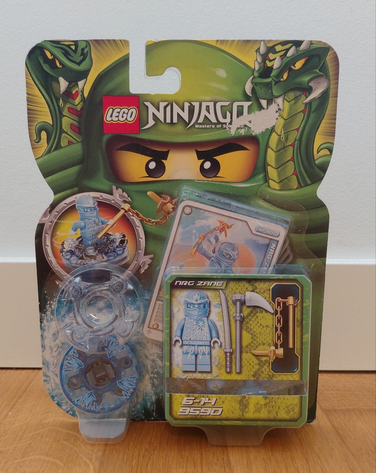 LEGO Ninjago NRG Zane Spinjitsu Spinner – NIEUW, Lego, Nieuw, Ophalen of Verzenden, Ongeopend/sealed