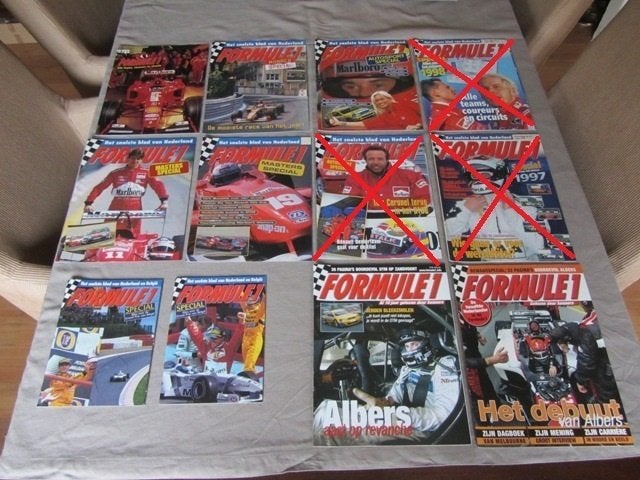 Formule 1 Tijdschrift Specials, Boeken, Ophalen of Verzenden, Zo goed als nieuw, Sport en Vrije tijd