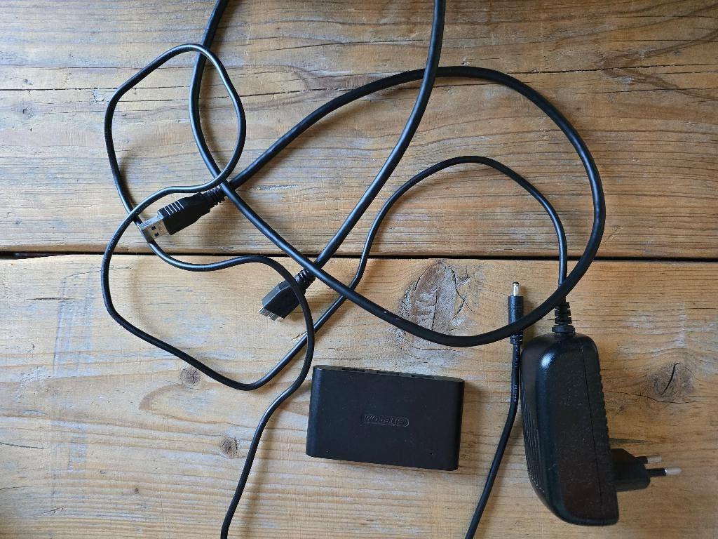 4x USB 3.0 hub | Fast Charge |, Gebruikt, Ophalen of Verzenden, Laptop, USB-hub
