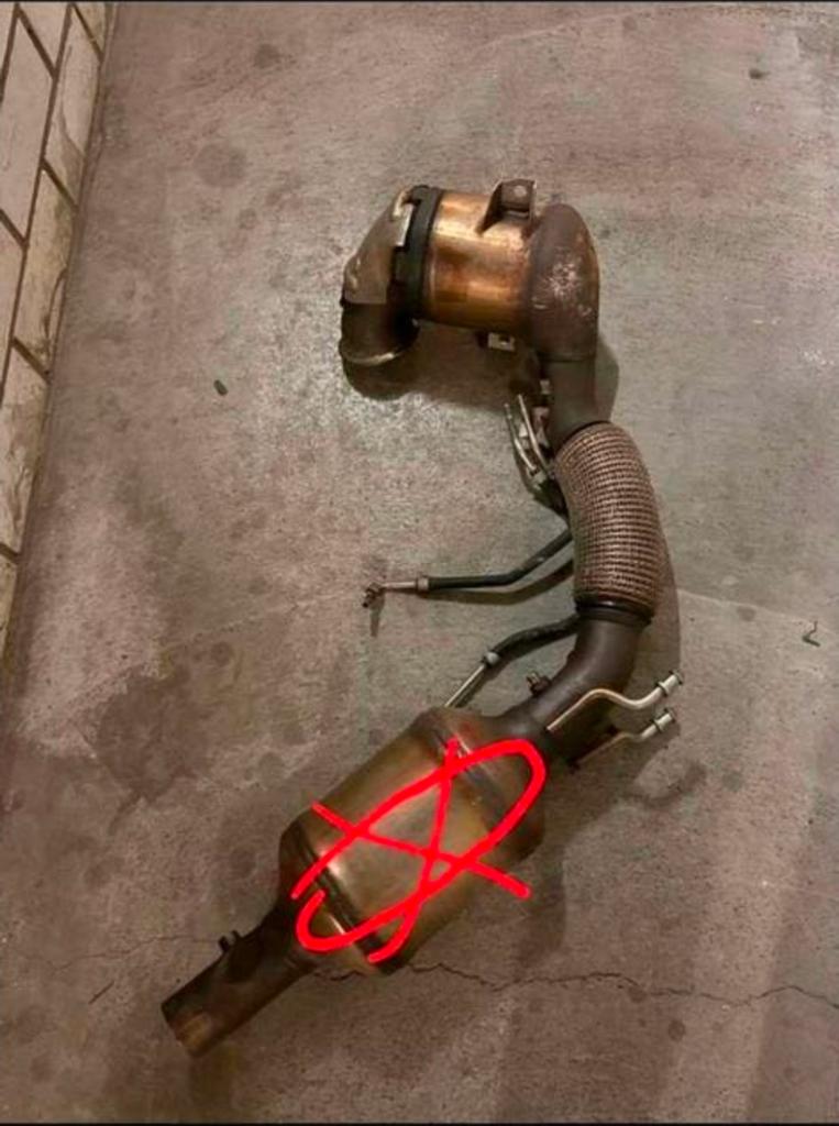 TCR GTI ORIGINELE DOWNPIPE, Auto-onderdelen, Uitlaatsystemen, Ophalen of Verzenden