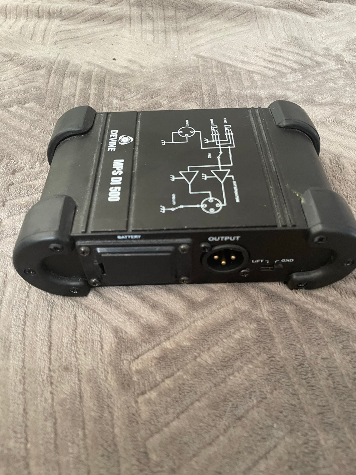 Devine MPS DI 500 DI-box, Ophalen, Gebruikt