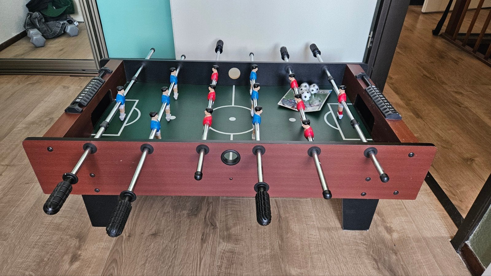 Tafelvoetbalspel met extra ballen, Kinderen en Baby's, Speelgoed | Voetbaltafels, Ophalen, Gebruikt