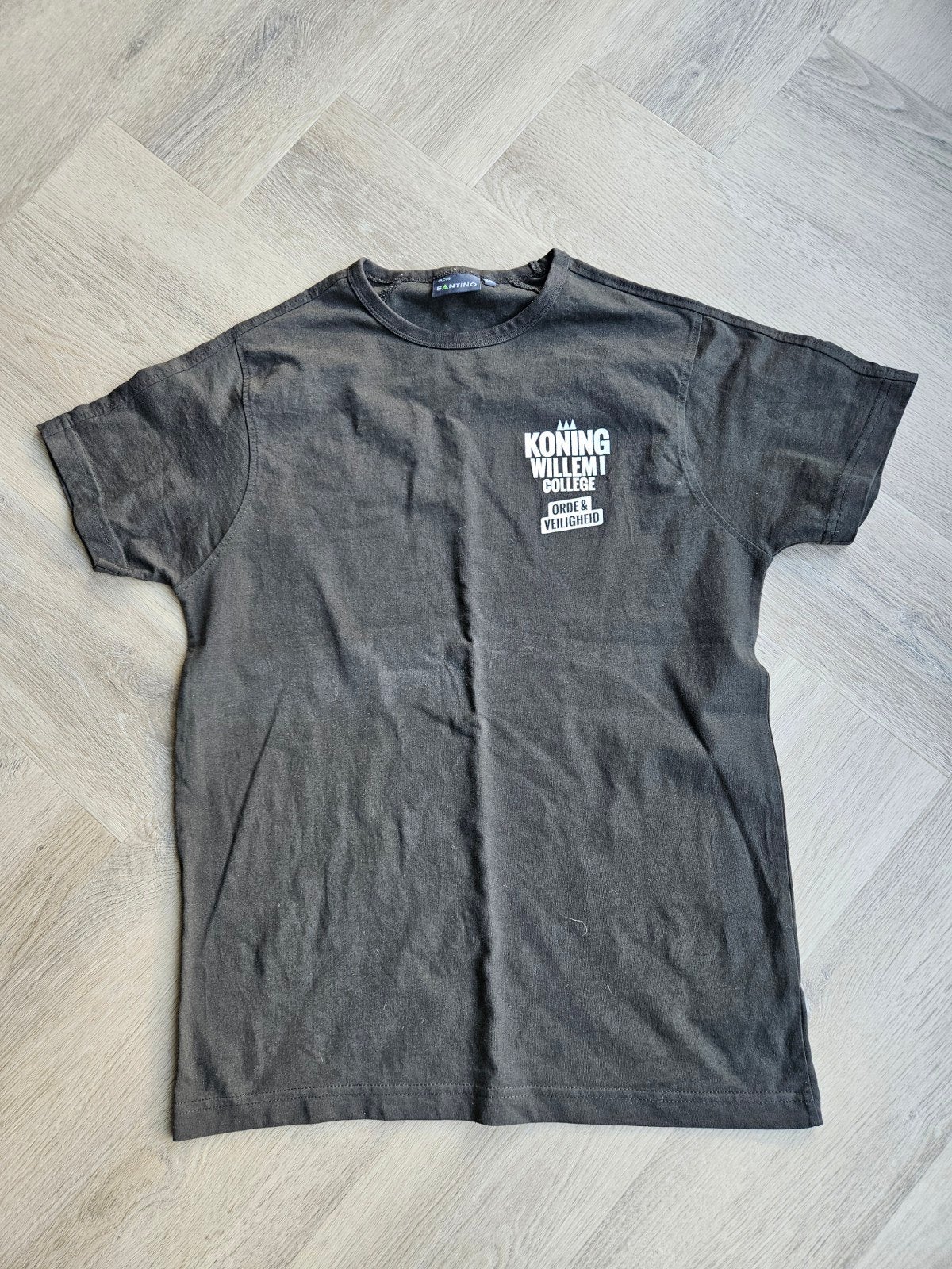 KW1C Orde en Veiligheid T-shirt - Maat XS, Ophalen of Verzenden, Gedragen, Maat 46 (S) of kleiner, Zwart