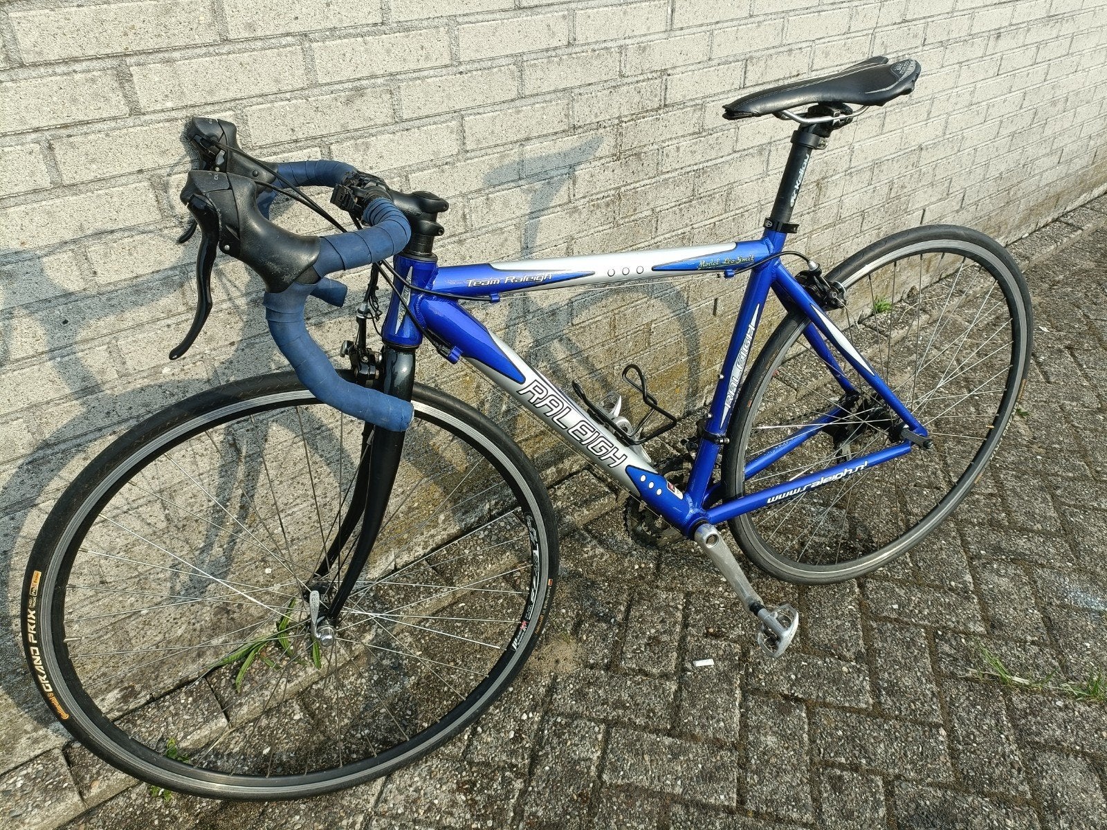 Team Raleigh racefiets, 28 inch, Gebruikt, Aluminium, Minder dan 49 cm
