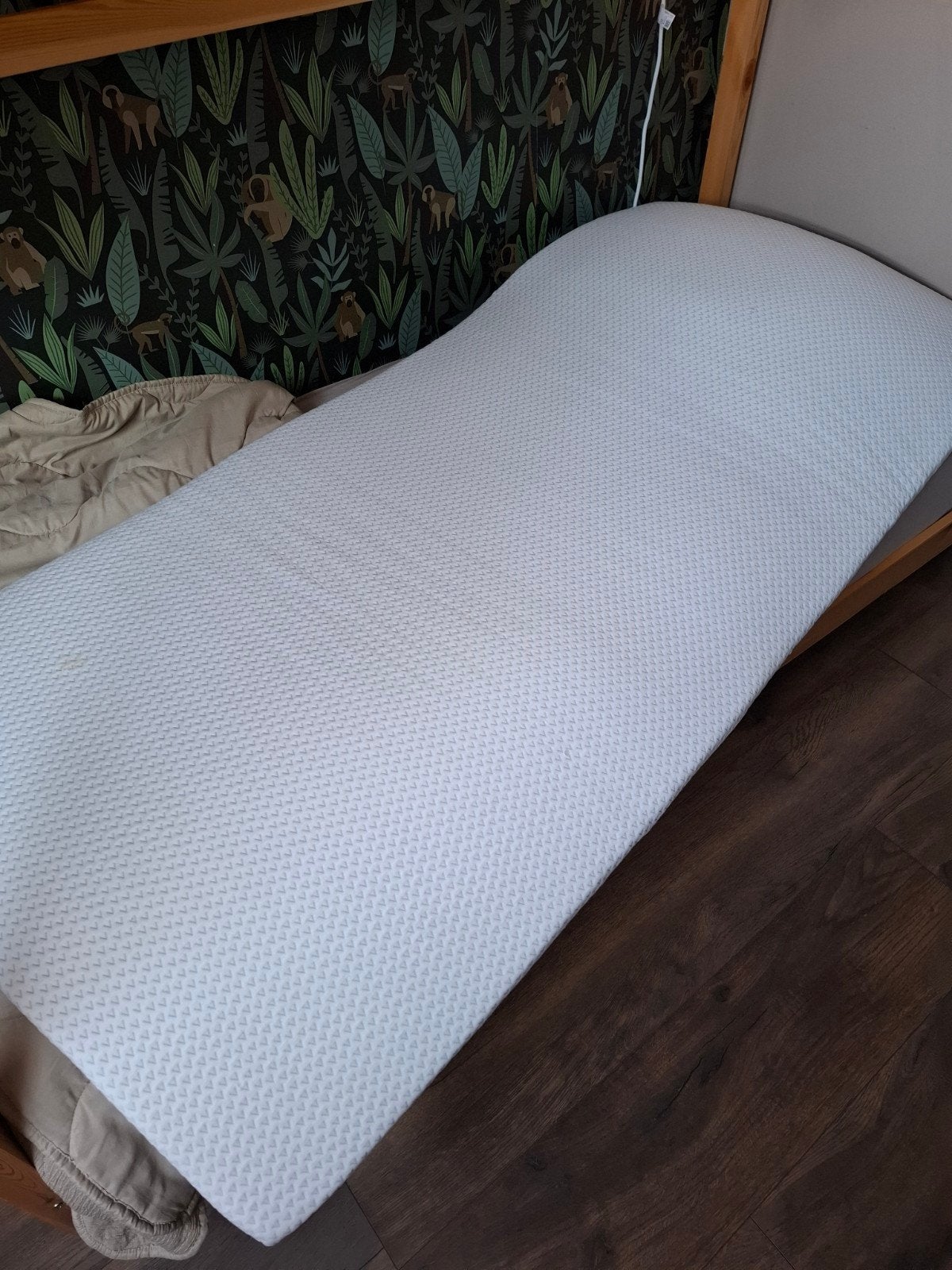 Matras topper, Ophalen, Gebruikt, Eenpersoons, 90 cm