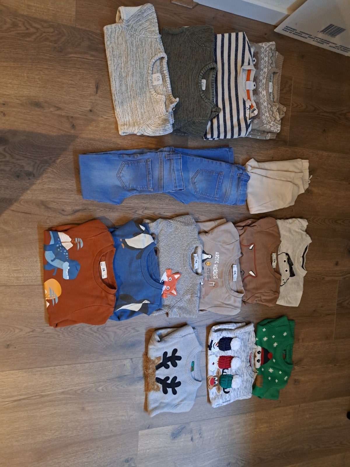 Groot kledingpakket voor jongens - winter maat 86/92, Ophalen, Gebruikt, Maat 92