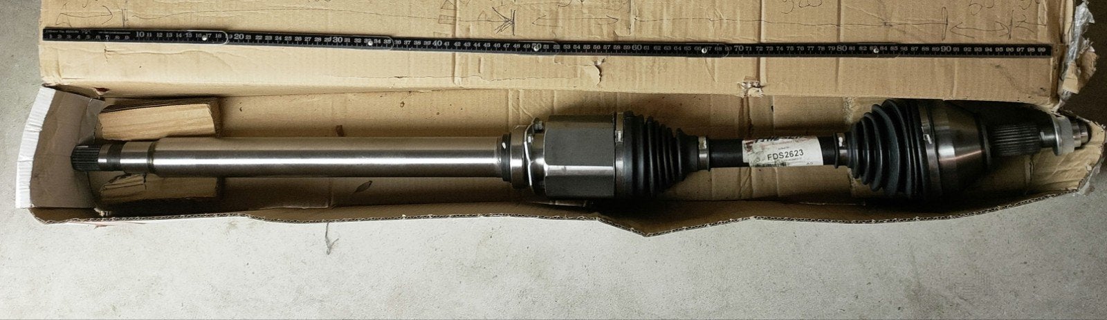 Gereviseerde aandrijfas Alfa Romeo 939 2.4JTDm, Ophalen, Alfa Romeo