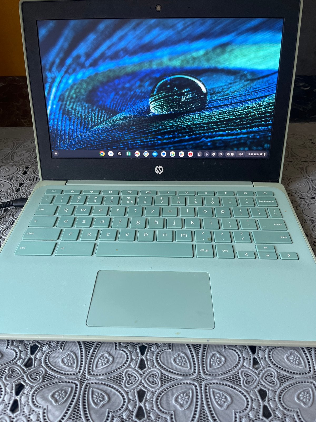 HP Chromebook 11A G8 EE Groen, Computers en Software, Chromebooks, Qwerty, Ophalen of Verzenden, 32 GB of minder, 11 inch