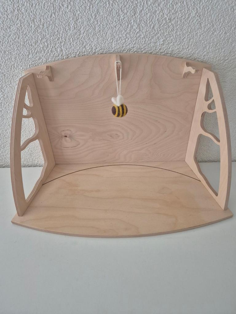 Atelier de Noest Seizoenstafel - Prachtige Houten Decoratie, Ophalen, Zo goed als nieuw, Overige typen