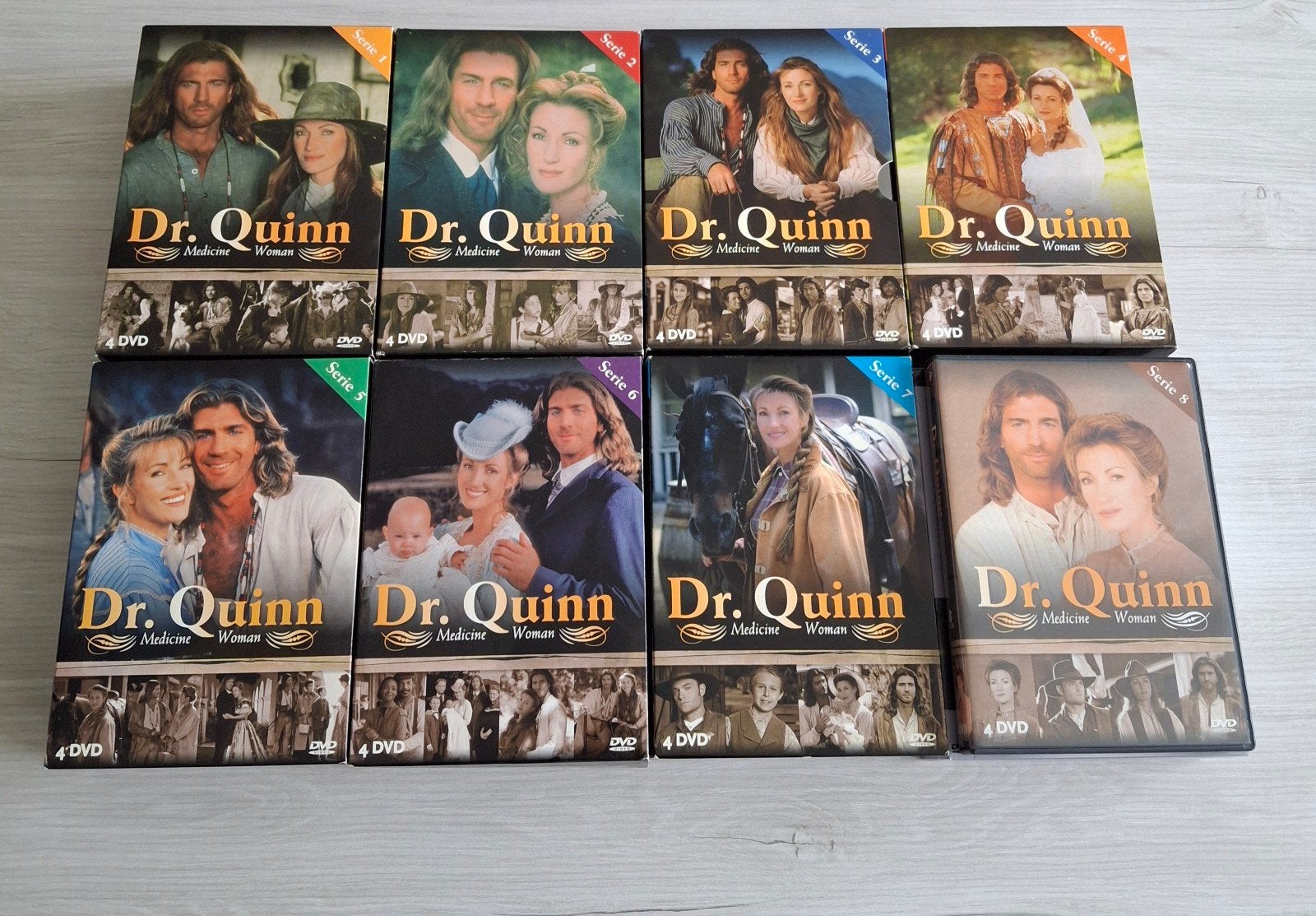 complete top serie dr quinn medicine woman, Cd's en Dvd's, Dvd's | Tv en Series, Alle leeftijden, Ophalen of Verzenden, Zo goed als nieuw