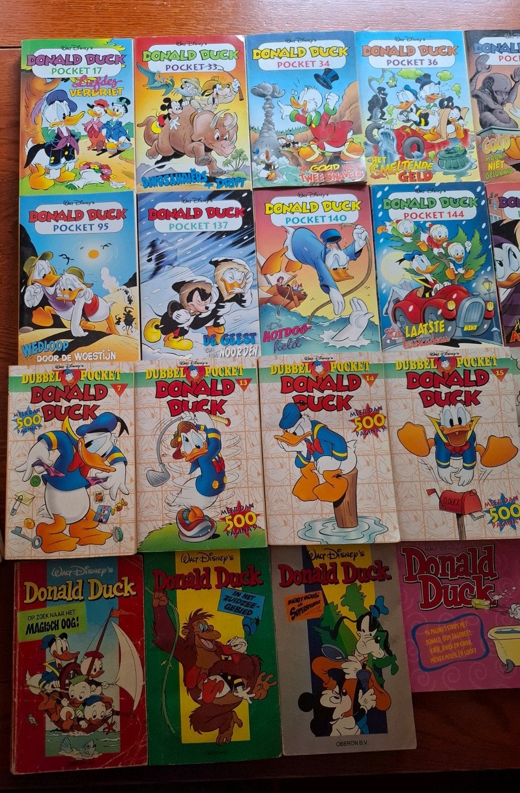 Donald Duck pockets, dubbelpockets, vakantieboeken, Meerdere stripboeken, Ophalen of Verzenden, Gelezen