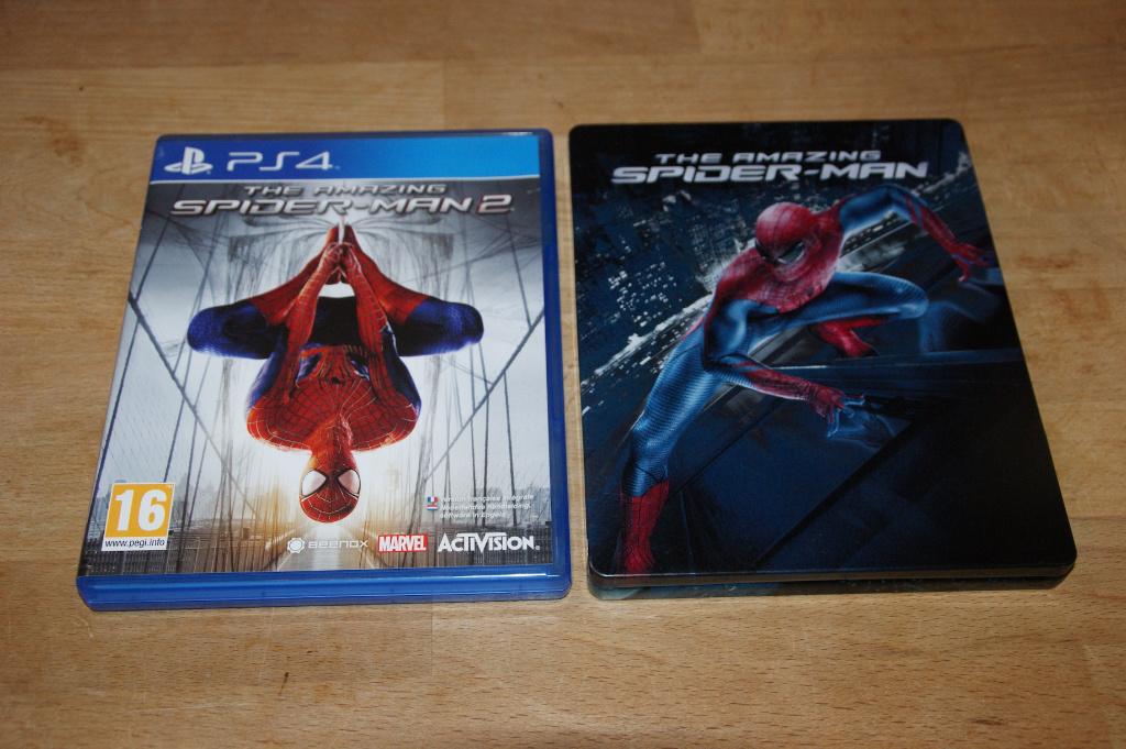 The Amazing Spider-Man 2 + Steelcase hoes (ps4), Spelcomputers en Games, Games | Sony PlayStation 4, Avontuur en Actie, Gebruikt