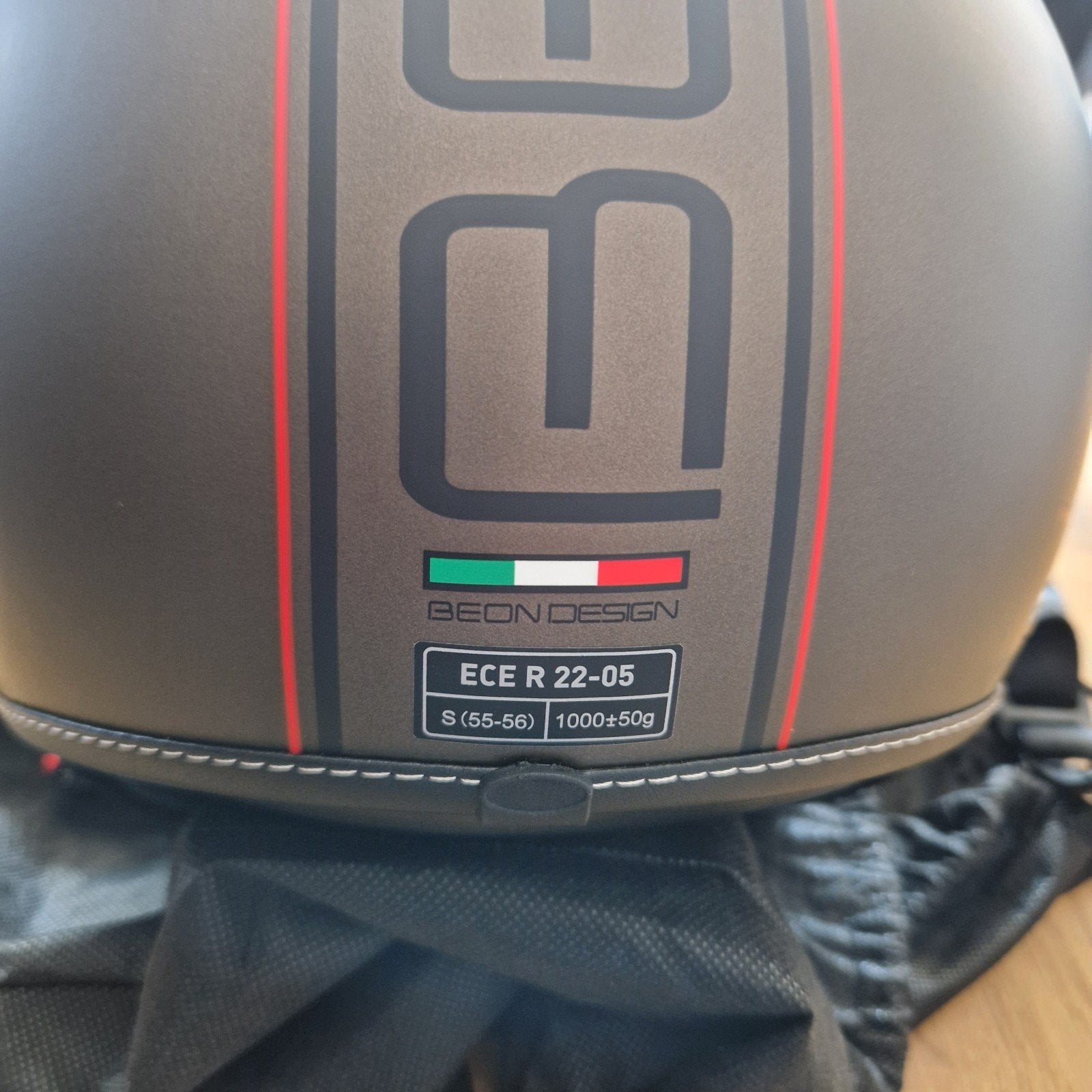 Beon Design Jethelm - Maat S (55-56), Motoren, Dames, Jethelm, Nieuw zonder kaartje, S
