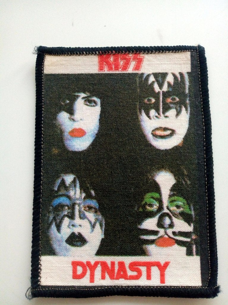 Kiss vrij zeldzame nieuwe vintage 1980 Dynasty patch 134, Verzamelen, Ophalen of Verzenden, Nieuw, Kleding