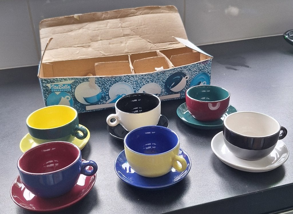 Adamo kop en schotels, Antiek en Kunst, Ophalen of Verzenden