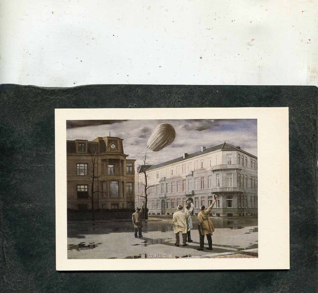 Ansicht Carel Willink - De Zeppelin, Verzenden, 1980 tot heden, Ongelopen