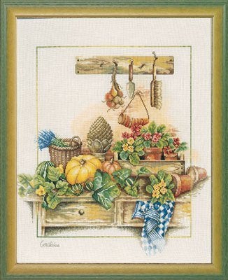 Borduurpakket werkbankje 34399, ., Nieuw, Ophalen of Verzenden, .