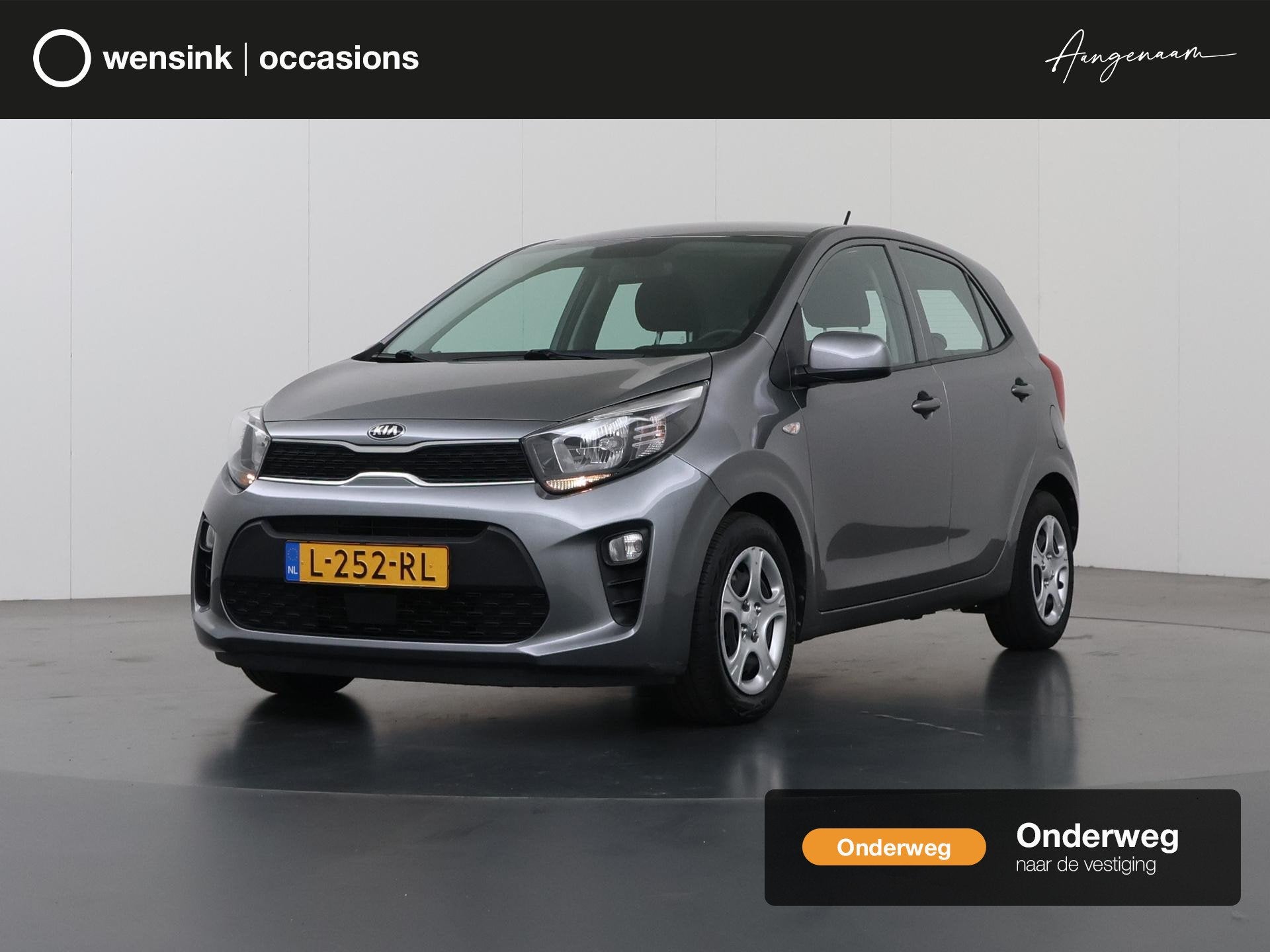 Kia Picanto 1.0 DPi ComfortLine | Airco | Cruise Control | B, Auto's, Voorwielaandrijving, Stof, Gebruikt, 4 stoelen