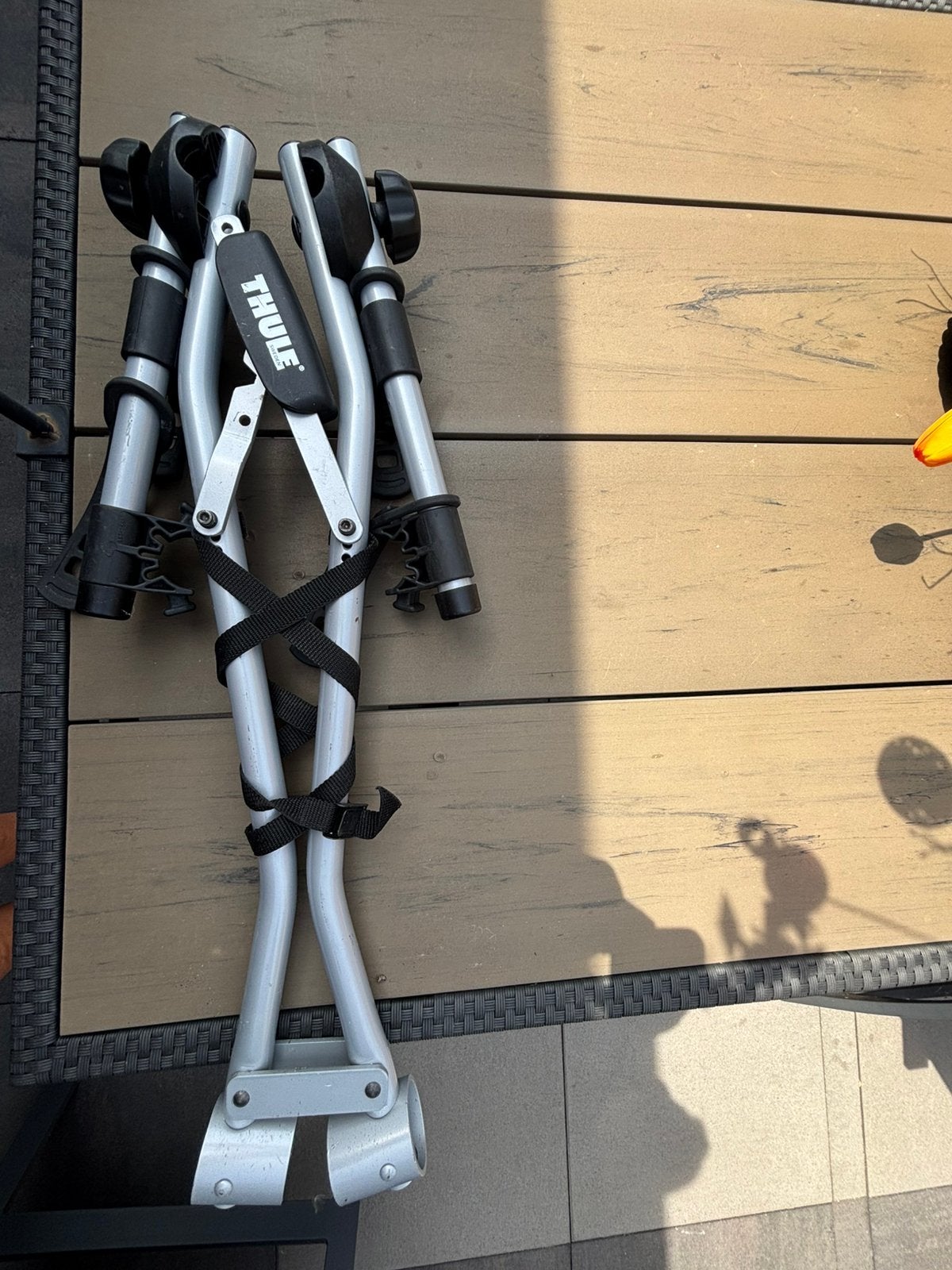 Te koop Thule express fietsendrager., Ophalen, Brede banden, Zo goed als nieuw, 2 fietsen