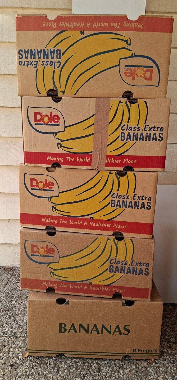 5 bananen dozen gratis!, Ophalen, Minder dan 40 cm, Doos, Minder dan 35 cm