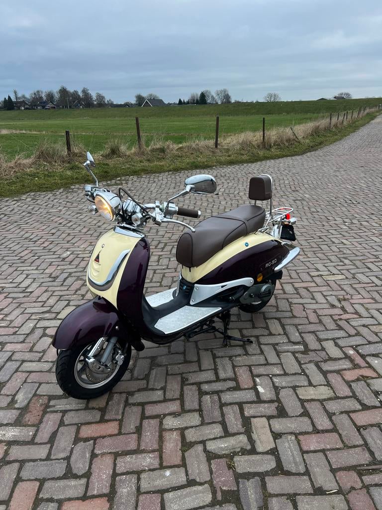 TURBHO RG-50 SNOR - Nette scooter, loopt perfect!, Zo goed als nieuw, Benzine, Ophalen, Overige merken
