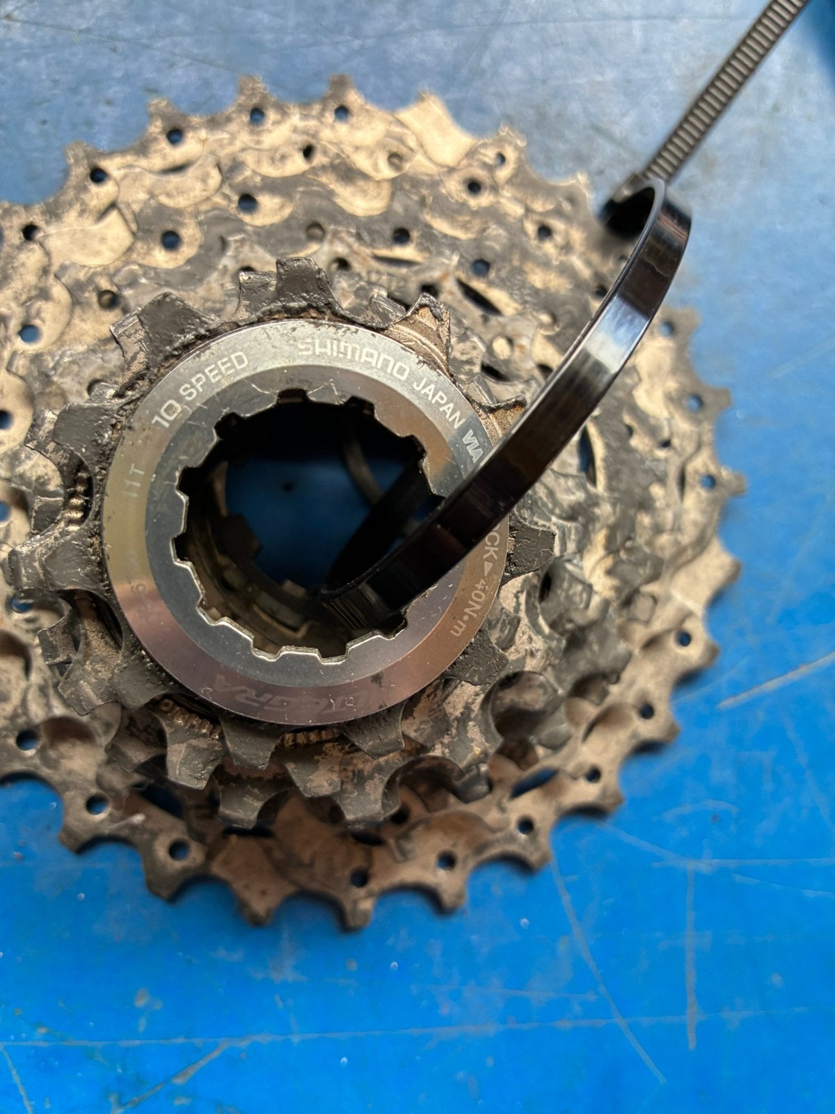 Shimano CS6700 Ultegra 10 speed cassette 11-28, Ophalen of Verzenden, Zo goed als nieuw, Derailleur of Ketting, Aluminium