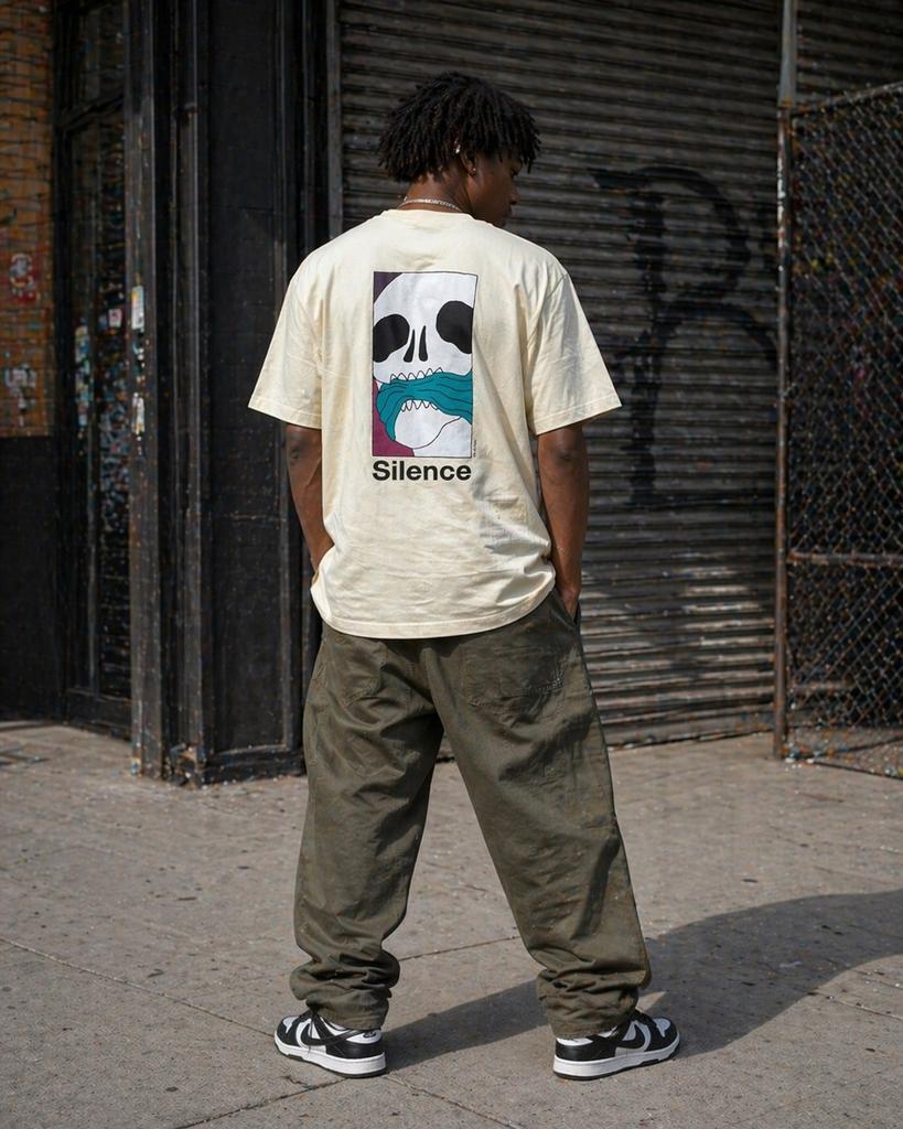 Patta t-shirt | M, Ophalen of Verzenden, Zo goed als nieuw, Maat 48/50 (M), Geel