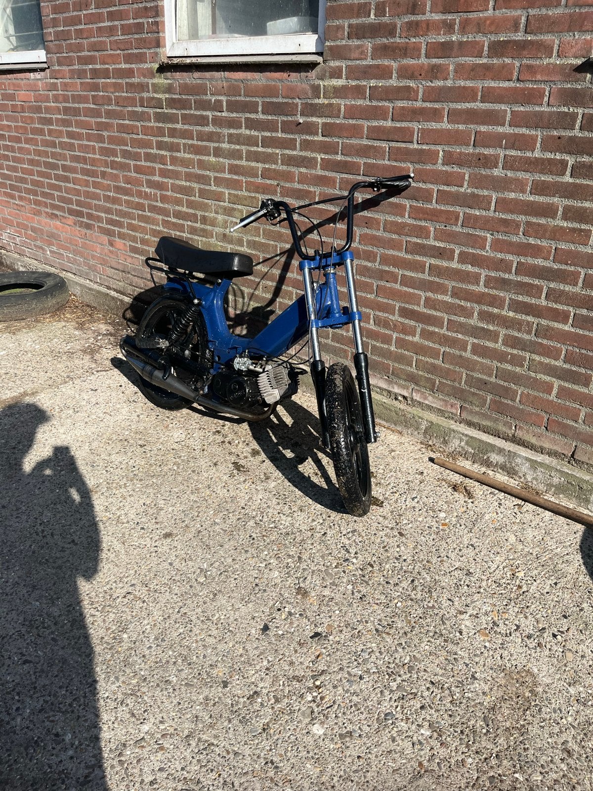 WAARDEPEILING Tomos brommer - Blauw, Ophalen of Verzenden, Gebruikt, Maximaal 45 km/u, Standard